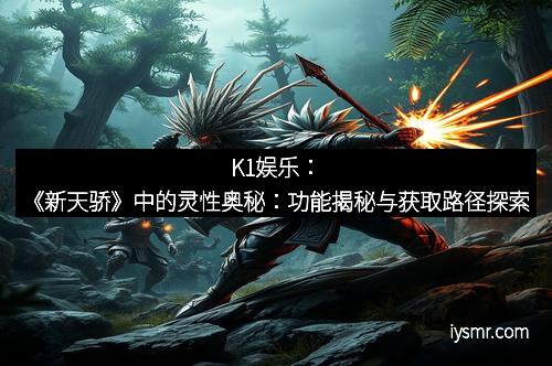 K1娱乐：《新天骄》中的灵性奥秘：功能揭秘与获取路径探索